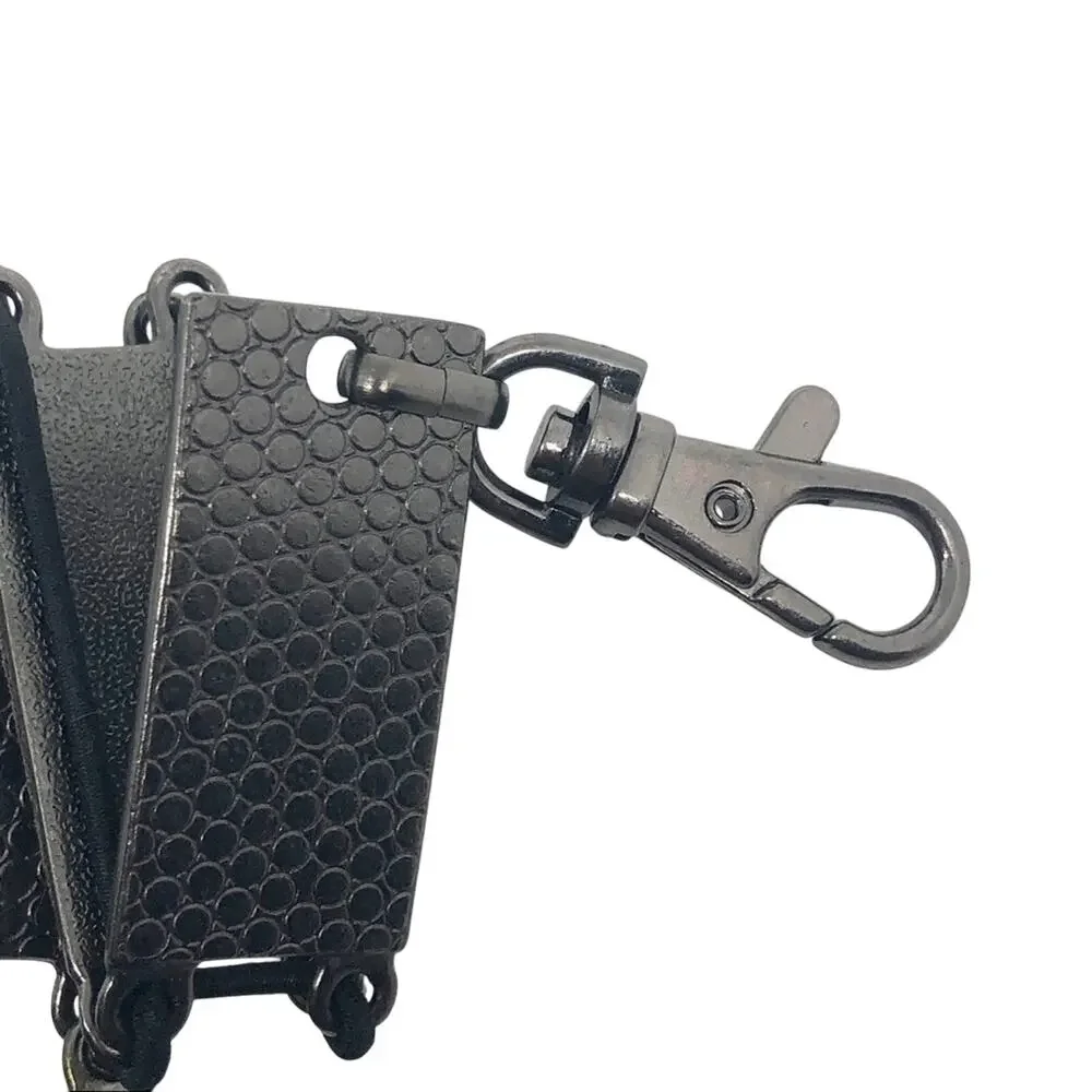 Pewter/silver Womens metal belt, o/s